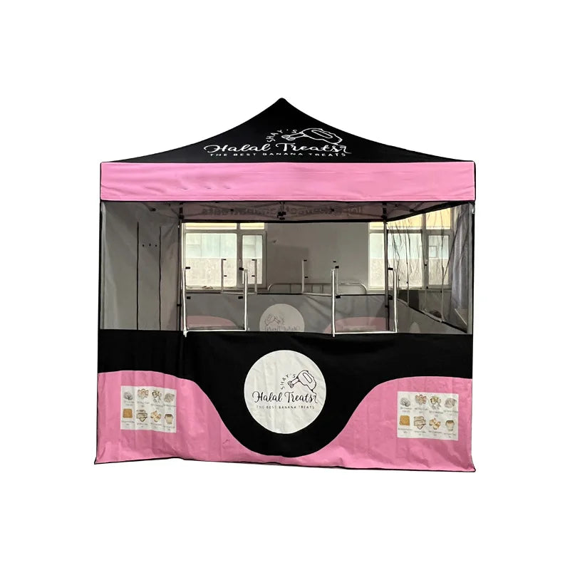 Black Red Blue White Green Pink Carpa Toldos Plegable  Market Trade Show Tent Custom Vendor Gazebo Cover Custom Printing