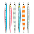 Jiggingpro 60g 80g Saltwater Fishing Inshore Jigging Hard Lead Casting Metal Slow Pitch Jigs Lures for Kingfish Pesca