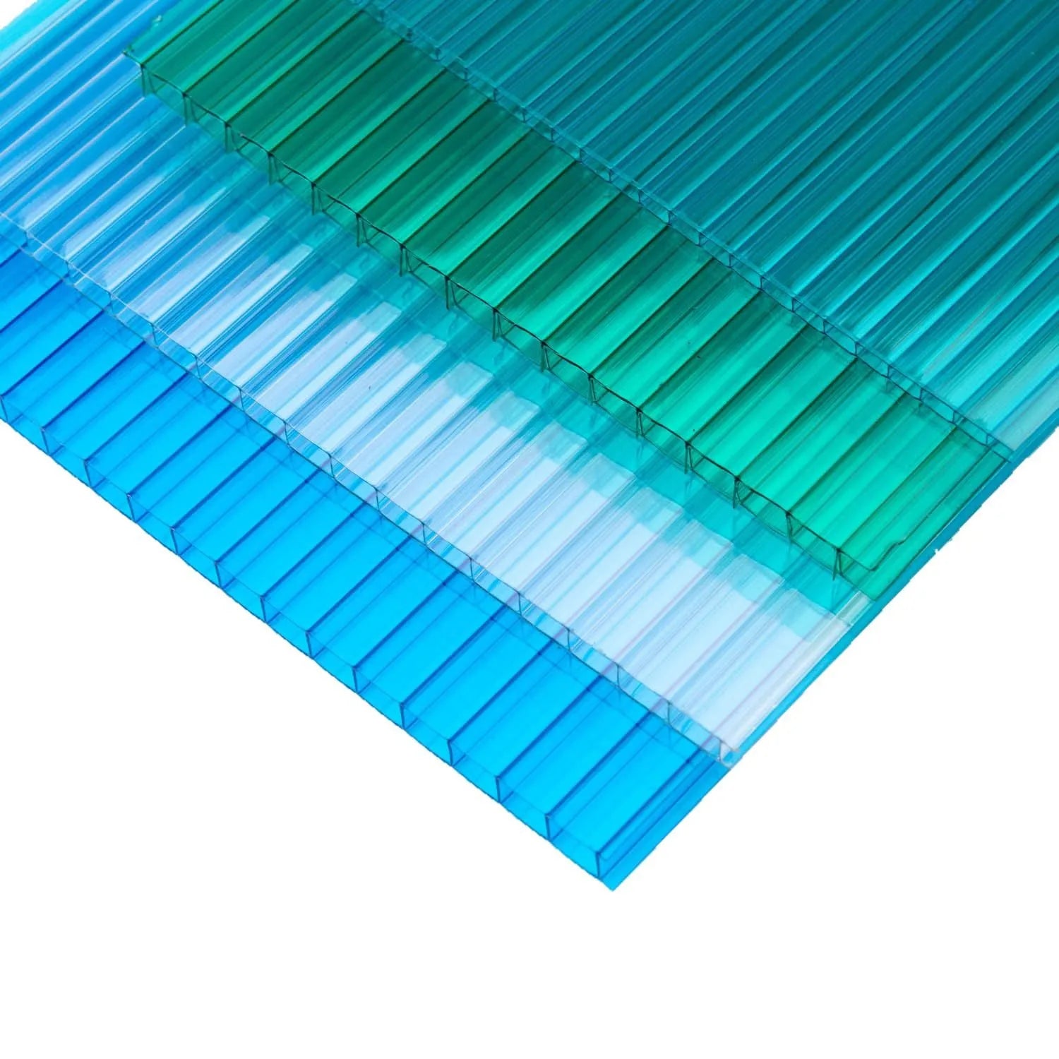 4mm Thick Poly Carbonate Hollow Sheets Professional Processing Polycarbonate Sunshine Board Processing