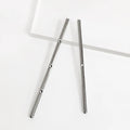 Hot 2025 Fashion F136 Titanium Rook Pierced Ear Bone Studs Round Ball Straight Bar Zircon Earrings Industrial Jewelry
