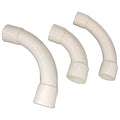 20mm 25mm 40mm 50mm 63mm Pvc Conduit Fitting End Bell Electrical Elbow Sweep Bend Pvc Fittings Conduit Solid Elbow