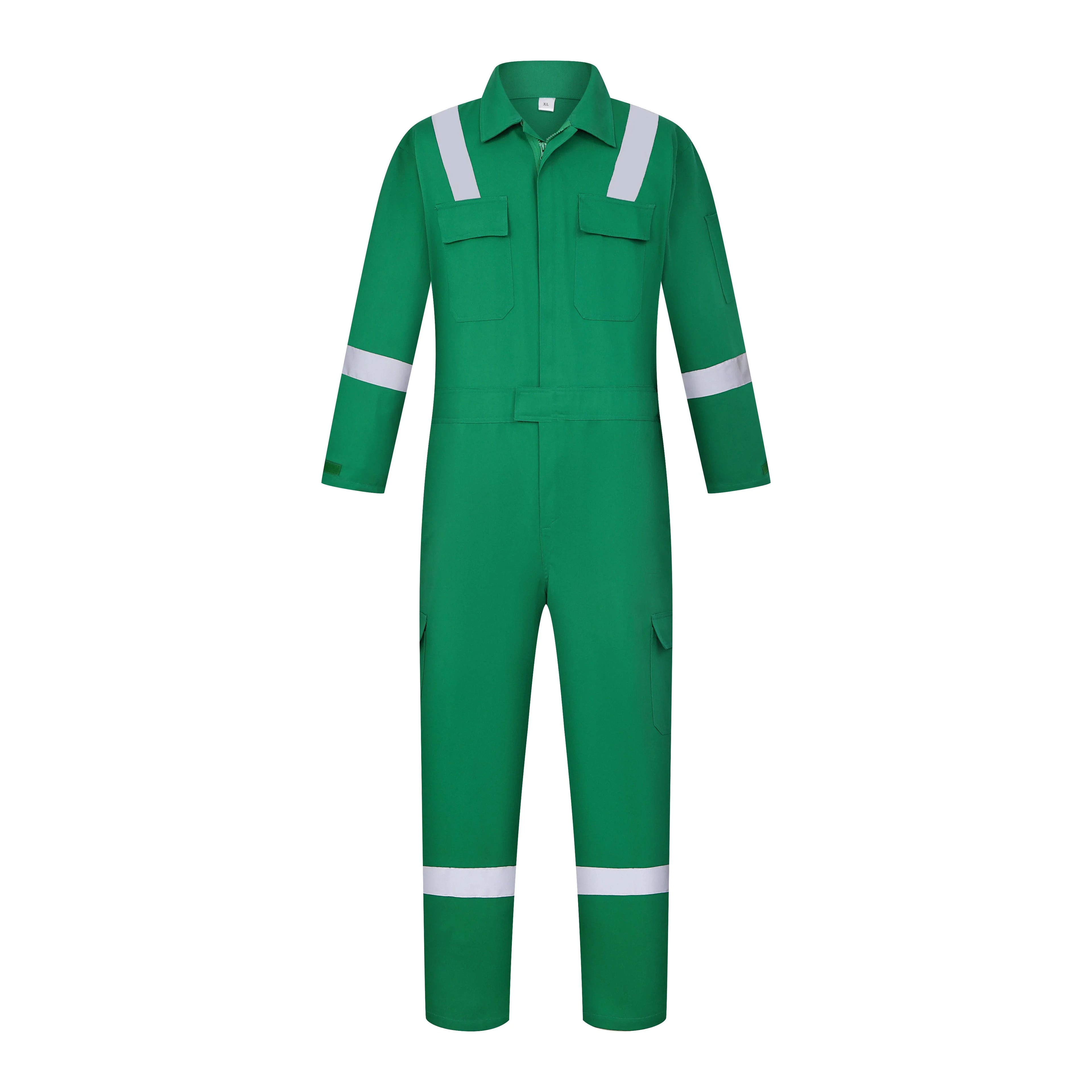 OEM Custom Floral One-Piece Construction Suit for Women Reflective Safety Mechanic Work Pants Wear to Work