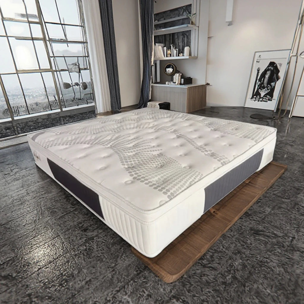 10 Inch Gel Memory Foam Pocket Spring Mattress Vacuum Roll in a Box Colchones Cheap Price