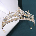 Diamond Wedding Bridal Pageant Rhinestone Crystal Tiaras Crown Molding Headpieces for Queens and Bride