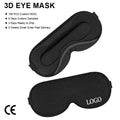 Best Performance Travel Flight Nap Lash Sleeping Mask 3d Sleeping Eyemask for Side Sleeper Women Men with Adjustable Strap