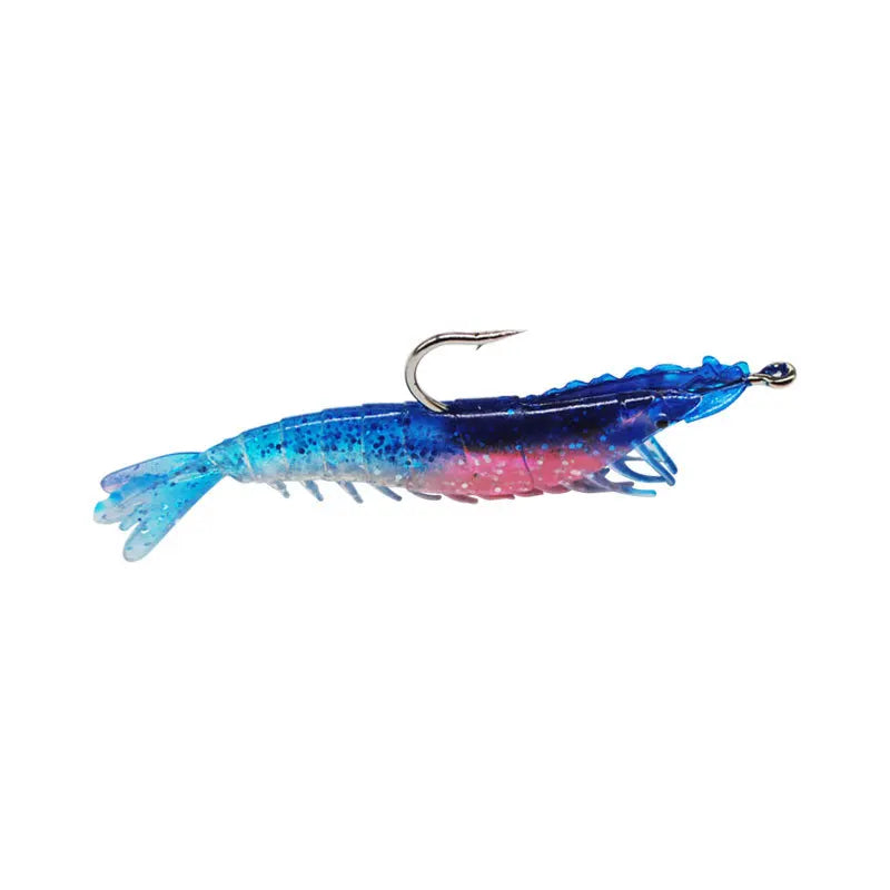 Prawn Bionic Bait Soft Plastic 10cm/9g Soft Bait Lures With Hook Sea Fishing Silicone Shrimp Soft Lure Fishing Lure