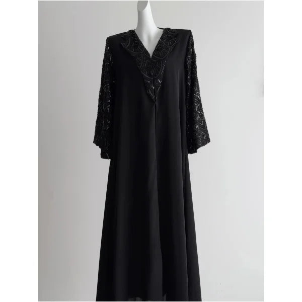 Dresses Muslim Women Suit Abayas Headscarf Sequins Jalabiya Ramadan Morocco Dubai Kaftan Islam Party Vestidos Arab Long Robe