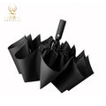 Business 12-Bone Design Advertising Umbrella Custom Printed Windproof Stable Auto Open Anti-Ultrasound Function Travel-Friendly