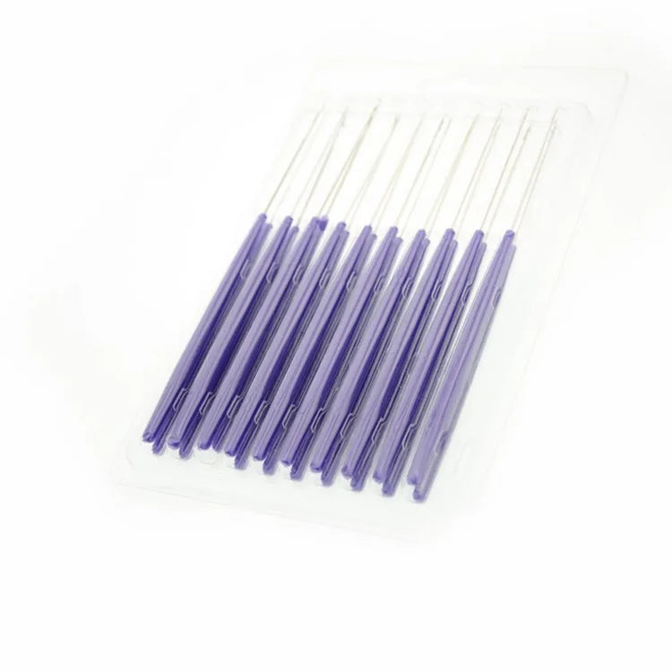 Wholesale Wig Making Tools Plastic Latch Hook Crochet Needle Crochet Hook With Latch for Hair Extensions Wigs