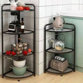 Iron Shower Shelf Storage Bathroom Organizer Washroom Corner Rack Corner Storage Rack