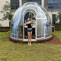 Full House Igloo Tents Transparent Garden Igloo Geodesic Dome Aluminium Exhibition Tents Dome House