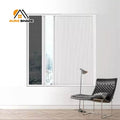 Customized Double Opening Day and Night Blinds for Blackout and Privacy Cellular Shades Sliding Window with Aluminum Alloy Frame