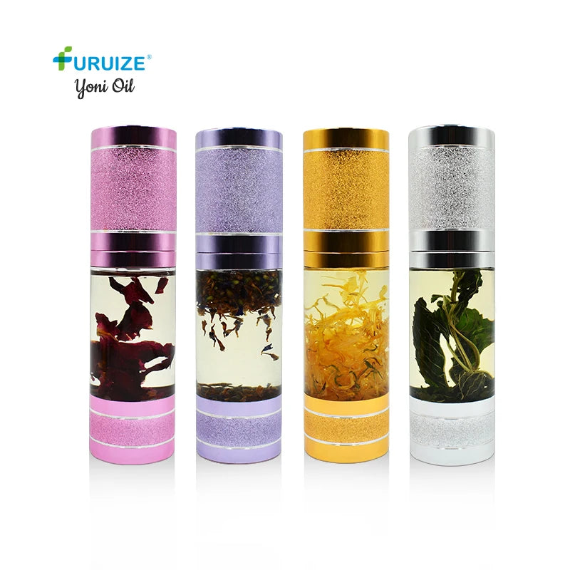 Furuize Wholesale 100% Natural Herbal Private Label Yoni Oil Sets Vaginal Care Cleaning Wholesale Yoni Oil