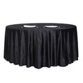 New Design Crushed Velvet Tablecloths Black Round Wedding Table Cover for Events Party