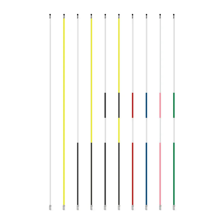 Variety of Sizes and Colors Golf Flag Poles for Enhancing Your Golf Course Experience