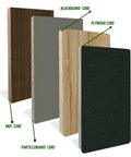 Particle Board Wood Mdf Coated Plywood Melamine 18mm Oak for Wholesales