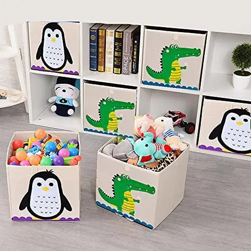 Animal Storage Large Toy Chest Storage Organizer with Lid Large Kids Toy Box Chest Storage Organizer
