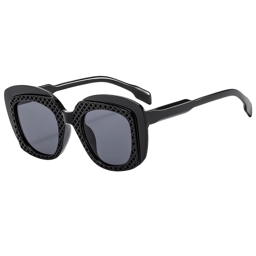 2024 Unique Luxury Designer Pc Frames Women Candy Color Sunglasses Custom logo Uv400 Vintage Square Sunglasses