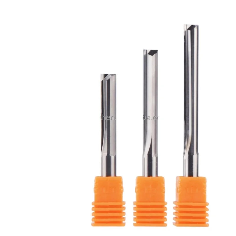 CHENGZHEN Two-Flute Straight CNC Engraving Bit 3.175mm - High Precision â‰¤0.005mm RoHS Certified Metal Cutter