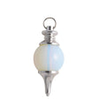 HY Hottest item Pendulum Reiki Chakra Healing Ball Shape Pendulum 18MM With Chain for crystal craft