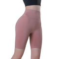 Customizable Women Fitness Scrunch Solid Color Butt Lift Yoga Shorts High Waisted Premium Sports Seamless Leggings