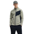 Aoyema Men's Athleisure Jacket 100% Polyester Zipper Sport Jogging Jackets Autumn Jackets for Men 2024 Casual