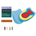 PU Comfort Inserts for Heel Pain Bone Spur Achilles Pad Cushion Silicone Gel Heel Cup Plantar Fasciitis Relief
