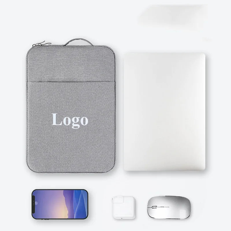 Factory Directly Sale Portable Polyester Computer Handbag Custom Logo Laptop Bag Sleeve
