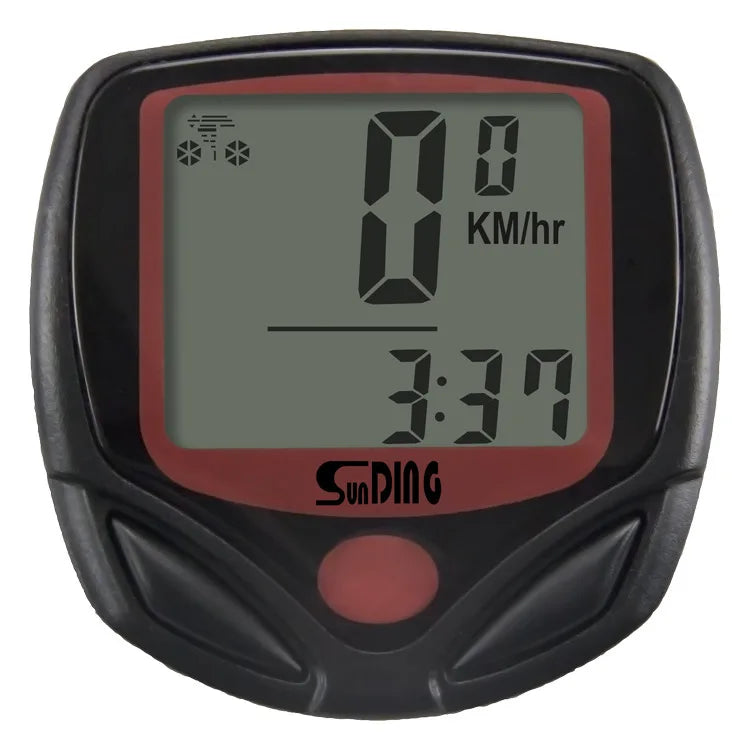 Wholesale Waterproof LCD Bicycle Stopwatch Electronic Road Bike Computer Equipment Cable Timer for Mountain Riding Accessories
