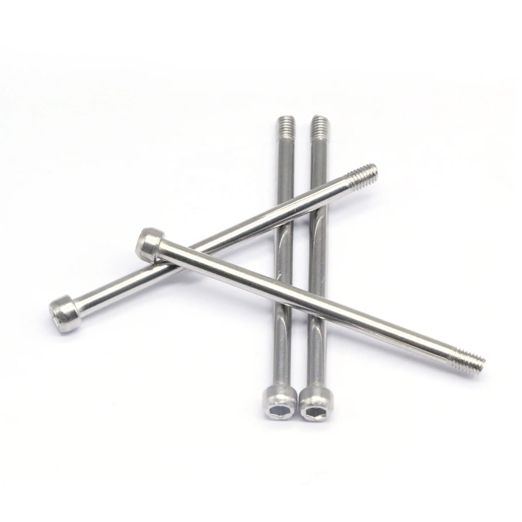 High Quality Stainless Steel Inner Hexagon Socket Screws 2.8mm Diameter 90-140mm Length Customizable Grade Polished Finish
