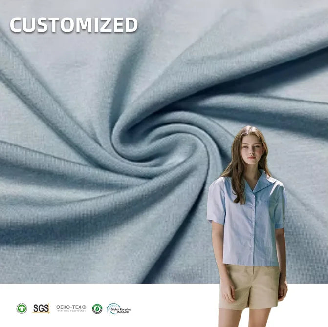 Soft Eco-friendly Knit Stretch Organic Absorbent Bamboo Fabric for Clothes USA