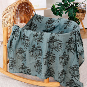 Happyflute Baby Receiving Swaddle Blanket 100% Organic Cotton Solid Color 120x120cm Soft Muslin Anti-Dust Mite Anti-static