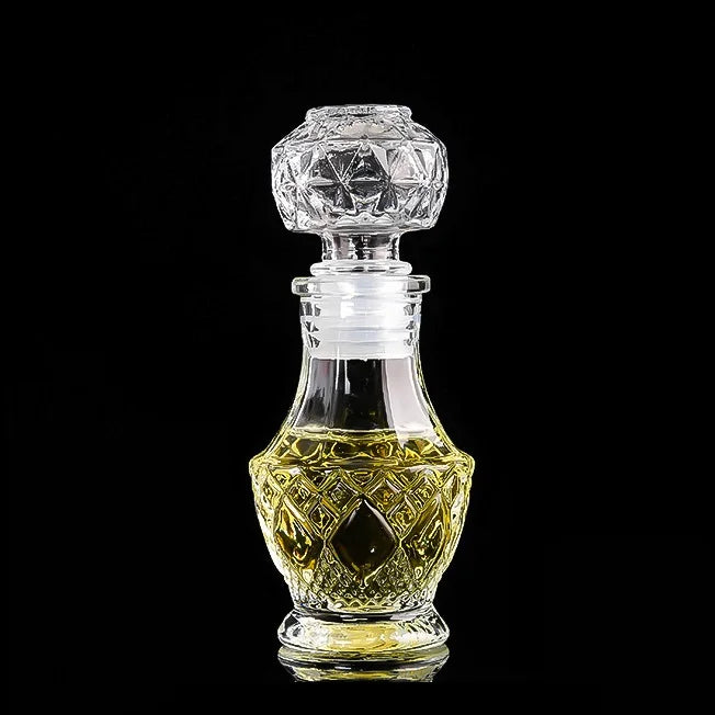 Wholesale 50ml Durable Light Luxury Lead-free Crystal bar Wine Whiskey Decanter Mini Decanter