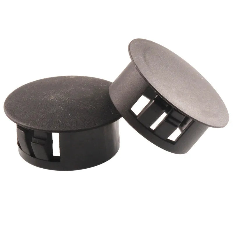 Cheap  Nylon Hole Plugs Cover 5mm-50mm Plastic Domed Head Hole Buckle Plugs Round Snap Panel Sealing Pipe Caps Covers