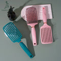 2023 New Design Barber Hairdressing Styling Wet Dry Boar Bristle Nylon Curly Hair Brushes Hair Extension Brush