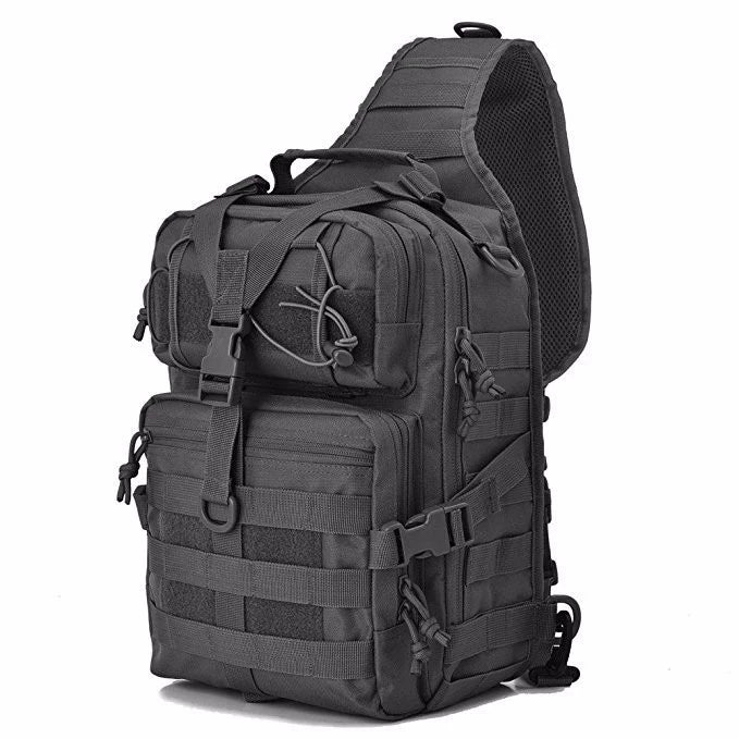 Wholesales Crossbody Sling Chest Bag Men  Messenger Waist Bag Portable Outdoor Hiking Travel Bumbag