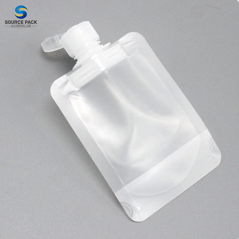 Accept Custom Stand up Spout Pouch Refill Water Bag Pouch With Spout Plastic Stand up Spout Pouch Bag Custom