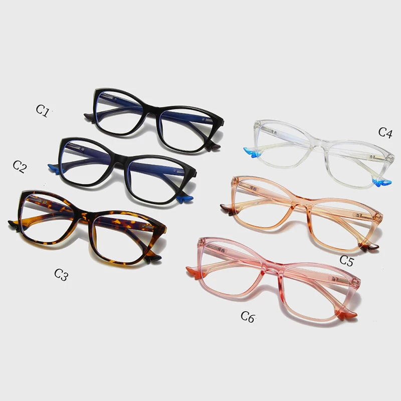 Free Sample 2022 Newest Arrival TR90 Anti Blue Light Eyewear Fashion Blocking Computer Blue Light Glasses