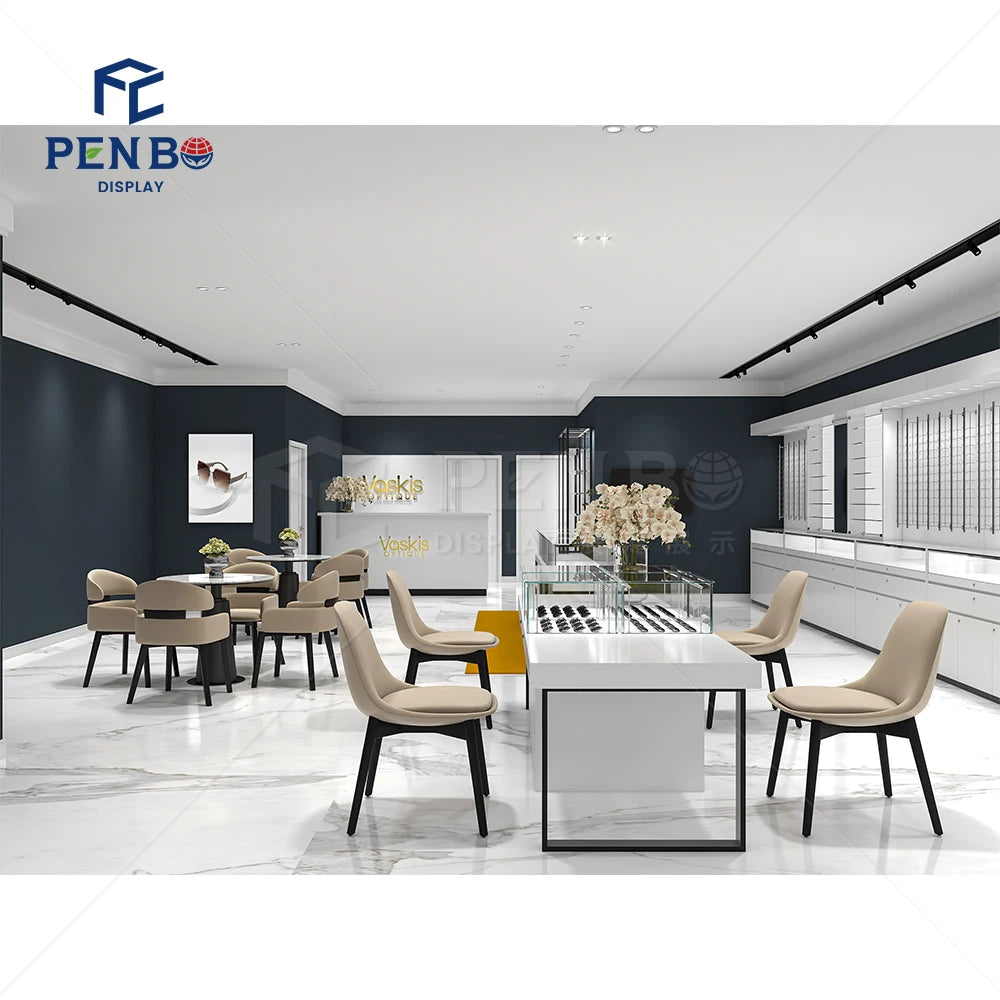 Eyeglasses Shop 3D Floor Plan and Visualization | Design Fee | Eyewear Store Fit-out Optical Store Decoration