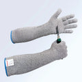 Seeway Long Sleeves Arm Guards Gloves Level 5 Cut-Resistant and Scratch Protective for Gardening Pets Farmers