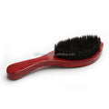 Custom Logo Wholesale Red Wood Grain 360 Wave 100% Boar Bristle Hair Beard Brush Hard Medium Soft Torino Pro Wave Brush