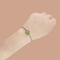 316L Stainless Steel 12mm Rainbow Color Bracelet Diffuser Locket Adjustable Chain Bracelet Fashion Jewelry Bangle Women Gift