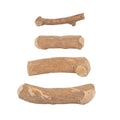 Direct Factory Sale Eco-friendly Custom Durable Wood Chew Toy Set Funny Pet Toy for Playful Dogs and Cats Packaged in Bag