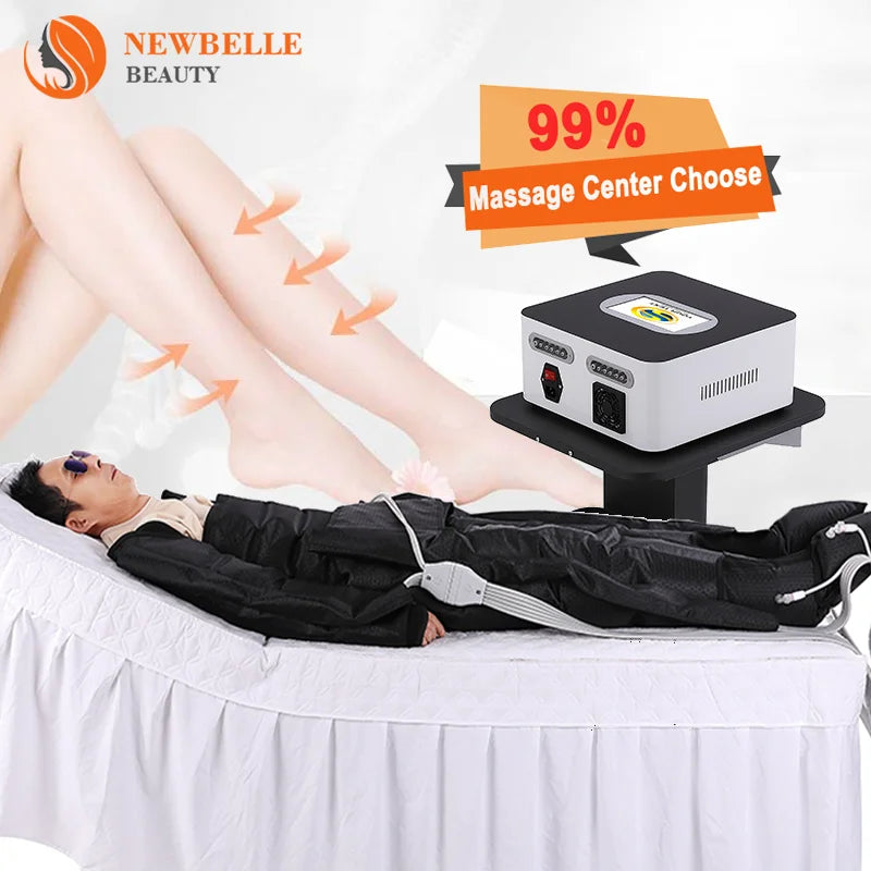 Infraslim Lymphatic Drainage Fat Loss Pressotherapy Presoter Lymphedema Pump Therapy Device Compression Massage Machine Wrap Leg