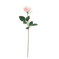 China Factory Artificial Roses Real Touch 9cm Heads Silk Roses with Long Stem