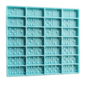Hot Sell BPA Free Eco-Friendly 28 Cavities DIY Homemade Craft Large Domino Epoxy Silicone Resin Mold Cake Tools
