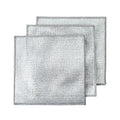 Microfiber Multipurpose Wire Dishwashing Rags Non-Scratch Wet/Dry Square Scrubbing Dishcloth for Washing Dishes
