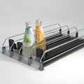 Custom Size Supermarket Gravity Beverage Shelf Pusher Cooler Roller Shelf