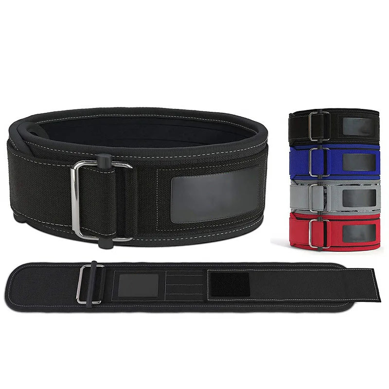 Custom Logo Neoprene Workout Belt Comfortable Lower Back Lumbar Support for Squats Cross Training Gym Weightlifting