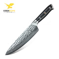 KEENHOPE Handmade Damascus Knife 8 Inch Chef Knife 67 Layers Damascus Steel VG10 Core Blade G10 Handle Professional Sharp